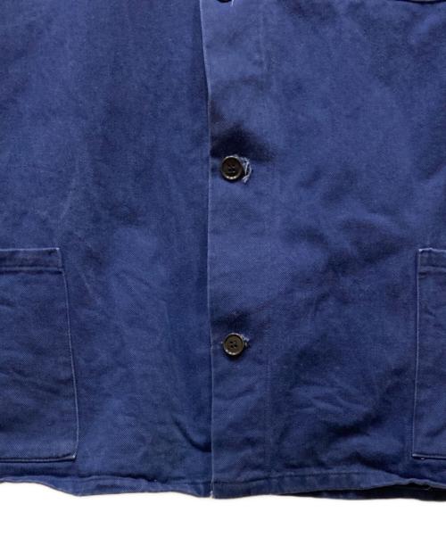 mario de cecco（マリオデチェコ）mario de cecco (マリオデチェコ) モールスキンカバーオール ネイビー サイズ:54の古着・服飾アイテム