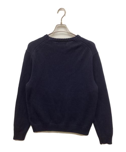POLO RALPH LAUREN（ポロ・ラルフローレン）POLO RALPH LAUREN (ポロ・ラルフローレン) 星条旗ニット ネイビー サイズ:Lの古着・服飾アイテム