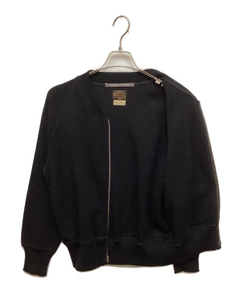 BUZZ RICKSON'S（バズリクソンズ）Buzz Rickson's (バズリクソンズ) TYPE-C2ニットジャケット ブラック サイズ:38の古着・服飾アイテム