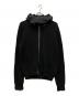 DIESEL Black Gold（ディーゼル ブラック ゴールド）の古着「フード付ニットジャケット」｜ブラック
