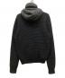 DIESEL Black Gold (ディーゼル ブラック ゴールド) フード付ニットジャケット ブラック サイズ:L：15000円