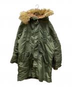 DIESELディーゼル）の古着「モッズコート」｜オリーブ