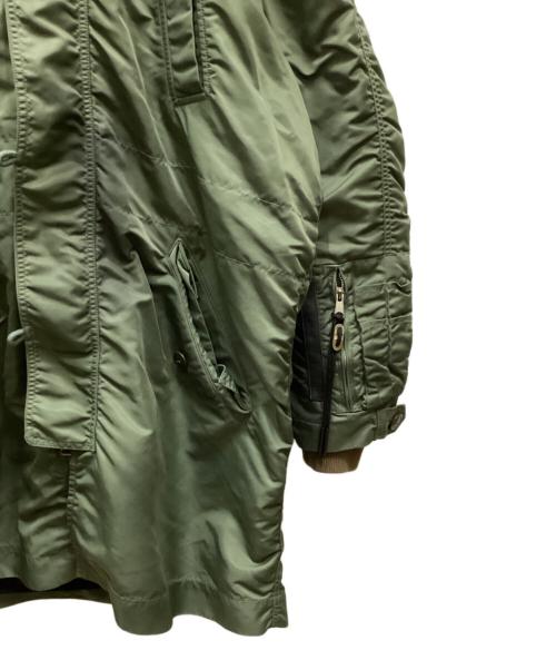 DIESEL（ディーゼル）DIESEL (ディーゼル) モッズコート オリーブ サイズ:Mの古着・服飾アイテム