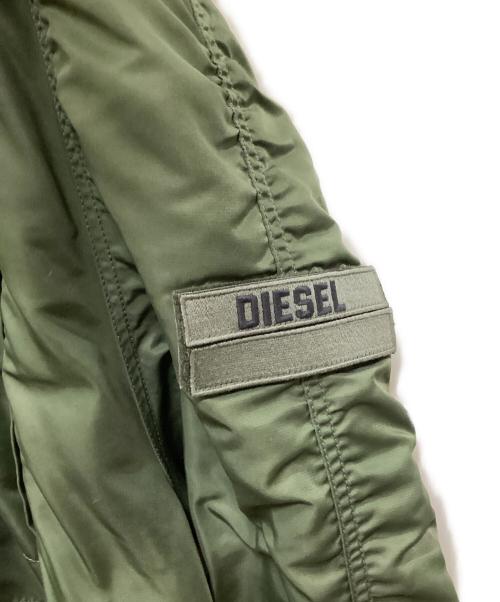 DIESEL（ディーゼル）DIESEL (ディーゼル) モッズコート オリーブ サイズ:Mの古着・服飾アイテム