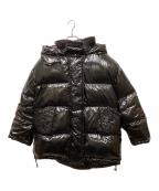 DIESELディーゼル）の古着「シャイニーダウンジャケット」｜ブラック