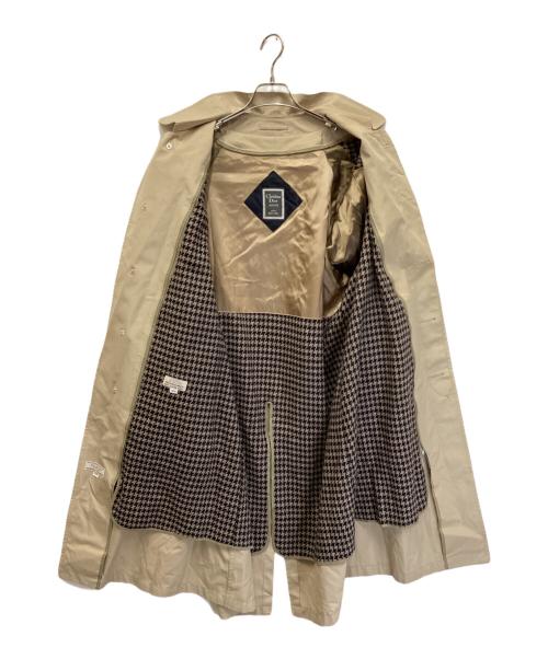 Christian Dior MONSIEUR（クリスチャンディオールムッシュ）Christian Dior MONSIEUR (クリスチャンディオールムッシュ) ライナー付ステンカラーコート ベージュ サイズ:42Rの古着・服飾アイテム