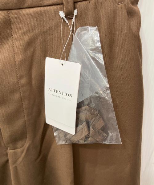JOURNAL STANDARD（ジャーナルスタンダード）JOURNAL STANDARD (ジャーナルスタンダード) PVIS BEAUT スラックス ブラウン サイズ:38 未使用品の古着・服飾アイテム