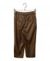 JOURNAL STANDARD (ジャーナルスタンダード) PVIS BEAUT スラックス ブラウン サイズ:38 未使用品：4000円