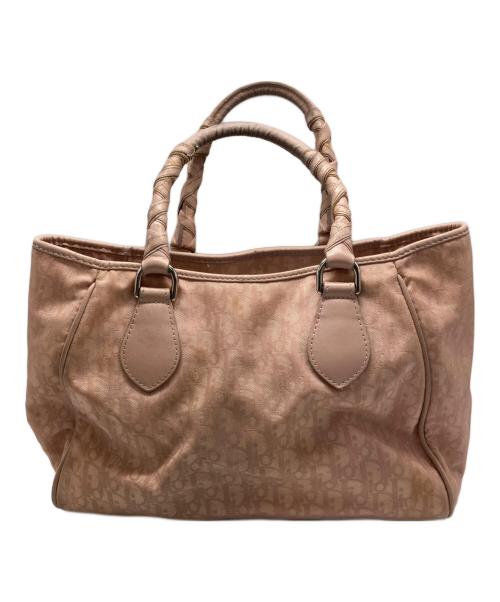 Christian Dior（クリスチャン ディオール）Christian Dior (クリスチャン ディオール) LOVELY TROTTER HANDBAG/ラブリートロッターハンドバッグ ピンクの古着・服飾アイテム