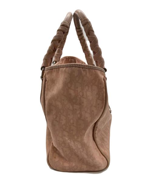 Christian Dior（クリスチャン ディオール）Christian Dior (クリスチャン ディオール) LOVELY TROTTER HANDBAG/ラブリートロッターハンドバッグ ピンクの古着・服飾アイテム