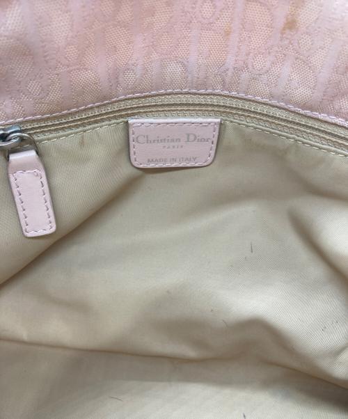 Christian Dior（クリスチャン ディオール）Christian Dior (クリスチャン ディオール) LOVELY TROTTER HANDBAG/ラブリートロッターハンドバッグ ピンクの古着・服飾アイテム