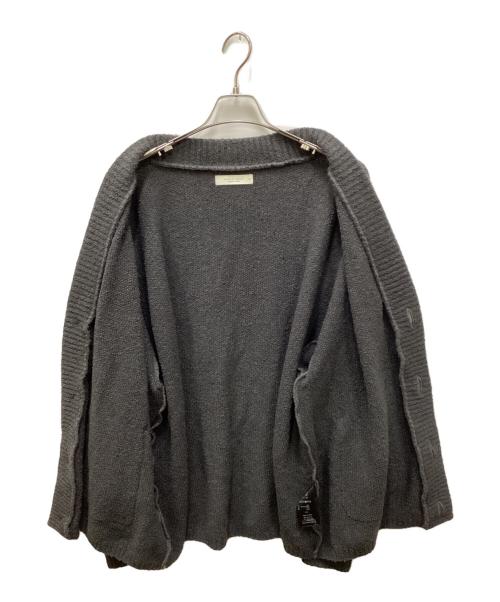 PUBLIC TOKYO（パブリックトウキョウ）PUBLIC TOKYO (パブリックトウキョウ) ループパイルビッグカーデ ブラック サイズ:2の古着・服飾アイテム