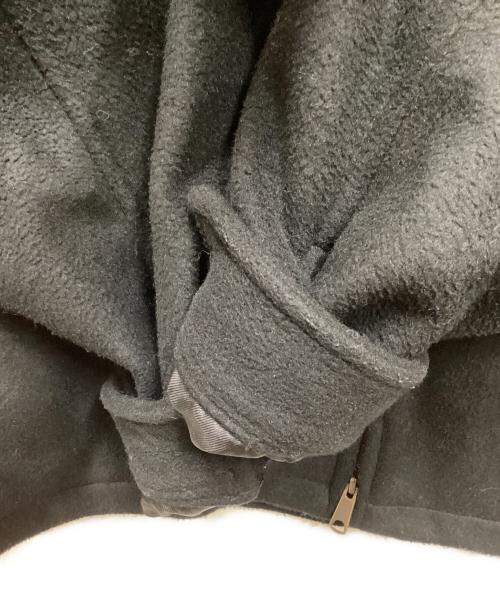 URBAN RESEARCH（アーバンリサーチ）URBAN RESEARCH (アーバンリサーチ) SHAGGY MELTON ハリントンJACKET/シャギーメルトン ブラック サイズ:Lの古着・服飾アイテム