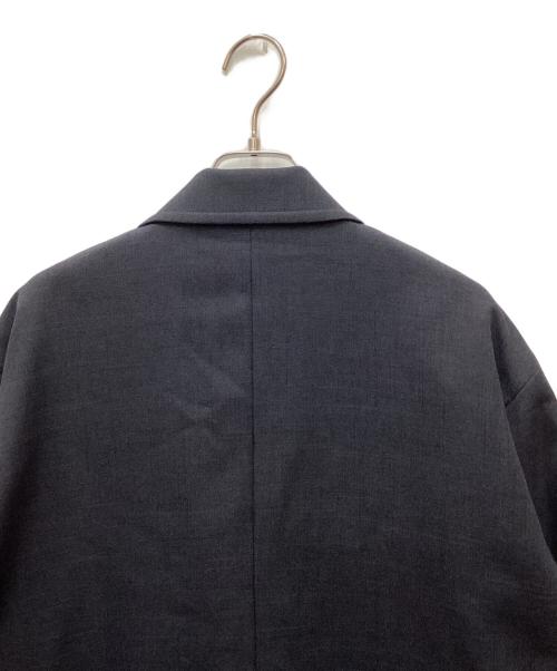 citytokyo（シティトーキョー）citytokyo (シティトーキョー) TWEED ダブルブレザー ネイビー サイズ:2の古着・服飾アイテム