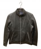 UNION STATIONユニオンステーション）の古着「ラムレザージャケット」｜ブラック