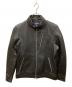 UNION STATION（ユニオンステーション）の古着「ラムレザージャケット」｜ブラック