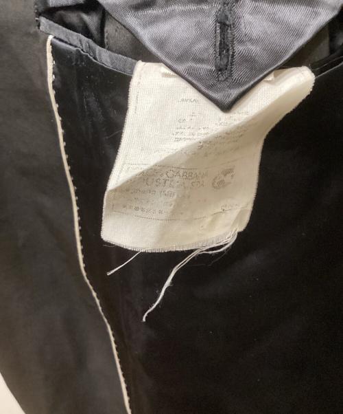 DOLCE & GABBANA（ドルチェ＆ガッバーナ）DOLCE & GABBANA (ドルチェ＆ガッバーナ) ダブルテーラードジャケット ブラック サイズ:表記無しの古着・服飾アイテム