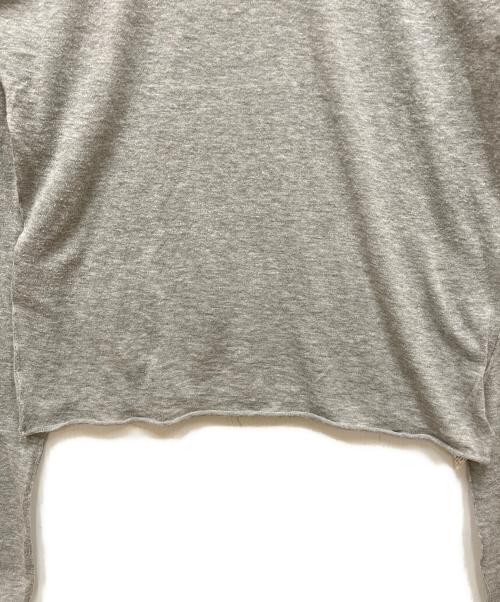 THE SHINZONE（ザ シンゾーン）THE SHINZONE (ザ シンゾーン) COTTON CASHMERE SHEER KNIT グレーの古着・服飾アイテム