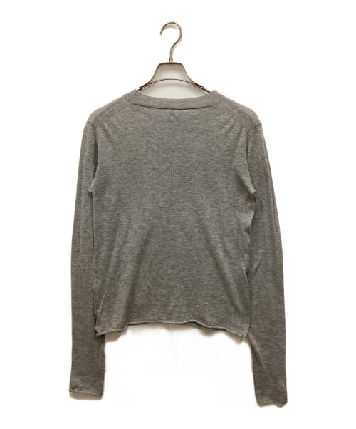 THE SHINZONE（ザ シンゾーン）THE SHINZONE (ザ シンゾーン) COTTON CASHMERE SHEER KNIT グレーの古着・服飾アイテム