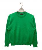CABANキャバン）の古着「カシミヤ混コットンニット」｜グリーン