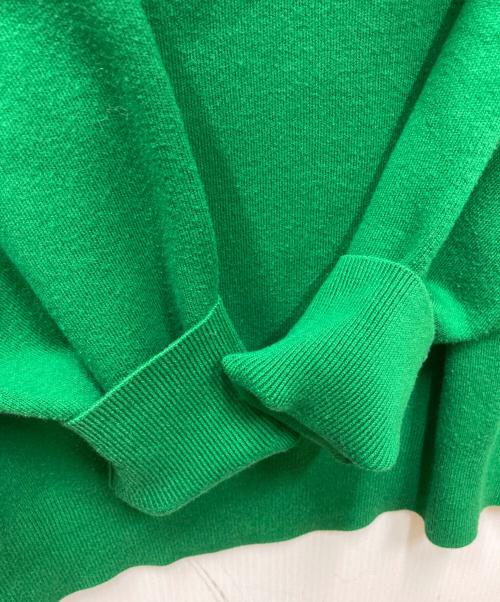 CABAN（キャバン）CABAN (キャバン) カシミヤ混コットンニット グリーン サイズ:Sの古着・服飾アイテム