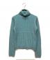 CABAN（キャバン）の古着「ウールコットンカシミヤリブ タートルニットプルオーバー」｜ブルー