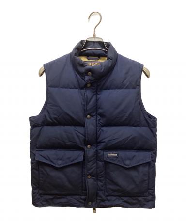 中古・古着通販】WOOLRICH (ウールリッチ) ダウンベスト ネイビー
