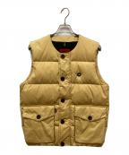Yetiイエティ）の古着「ダウンベスト」｜イエロー