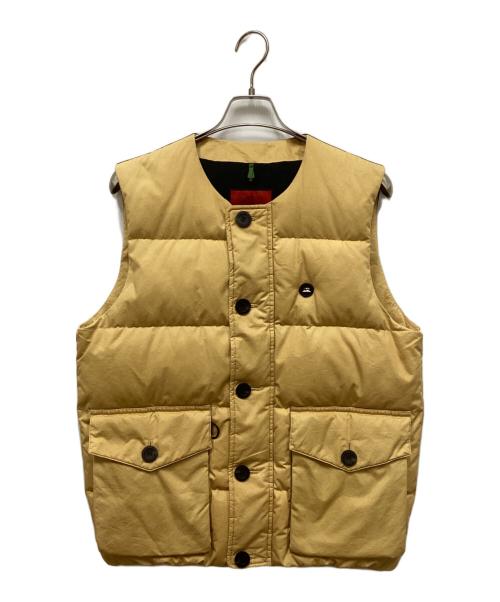 Yeti（イエティ）Yeti (イエティ) ダウンベスト イエロー サイズ:Lの古着・服飾アイテム