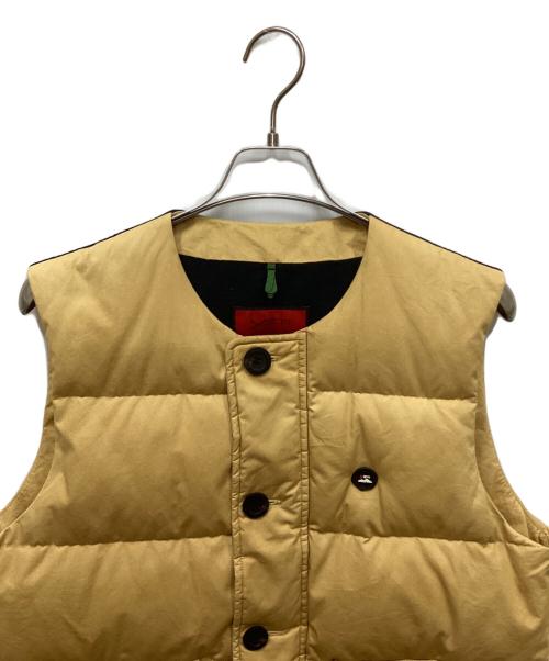 Yeti（イエティ）Yeti (イエティ) ダウンベスト イエロー サイズ:Lの古着・服飾アイテム