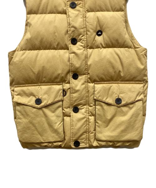 Yeti（イエティ）Yeti (イエティ) ダウンベスト イエロー サイズ:Lの古着・服飾アイテム