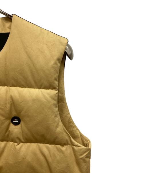 Yeti（イエティ）Yeti (イエティ) ダウンベスト イエロー サイズ:Lの古着・服飾アイテム