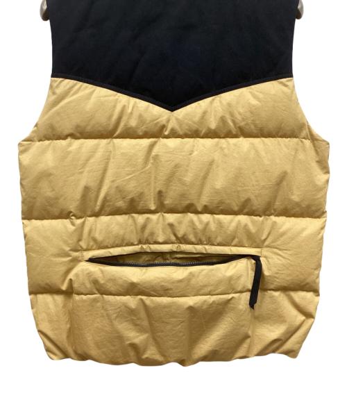 Yeti（イエティ）Yeti (イエティ) ダウンベスト イエロー サイズ:Lの古着・服飾アイテム