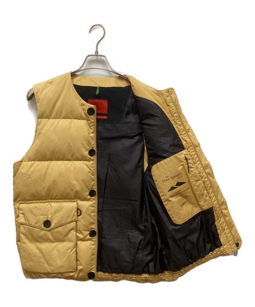 Yeti（イエティ）Yeti (イエティ) ダウンベスト イエロー サイズ:Lの古着・服飾アイテム