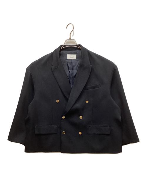 soerte（ソエルテ）soerte (ソエルテ) ダブルジャケット グレー サイズ:Lの古着・服飾アイテム