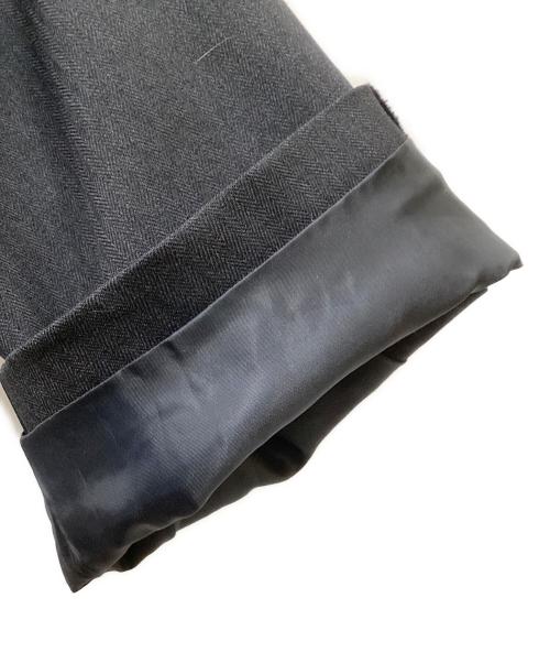 soerte（ソエルテ）soerte (ソエルテ) ダブルジャケット グレー サイズ:Lの古着・服飾アイテム