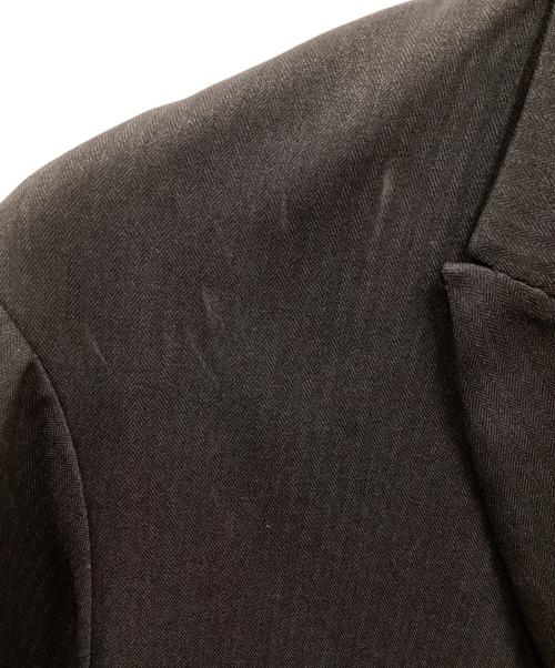 soerte（ソエルテ）soerte (ソエルテ) ダブルジャケット グレー サイズ:Lの古着・服飾アイテム