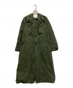 UN3D.アンスリード）の古着「ナイロンコート」｜グリーン