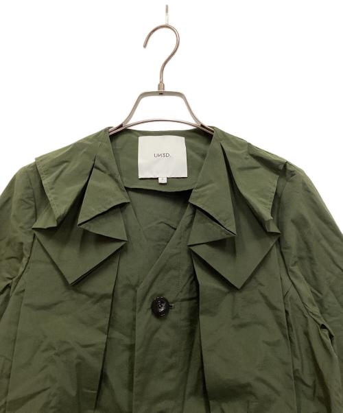 UN3D.（アンスリード）UN3D. (アンスリード) ナイロンコート グリーン サイズ:FREEの古着・服飾アイテム