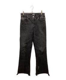 INSCRIRE（アンスクリア）の古着「002 Flare Denim」｜インディゴ