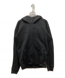 MAMMUT（マムート）の古着「ダイノ 2.0 ミッドレイヤー フーデッド ジャケット」｜ブラック