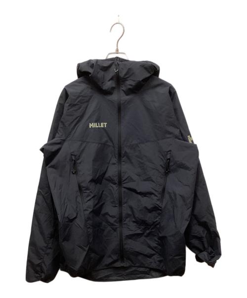 MILLET（ミレー）MILLET (ミレー) ブリーズバリヤーワイルダーライトジャケット ブラック サイズ:Lの古着・服飾アイテム