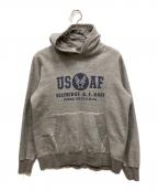 BUZZ RICKSON'Sバズリクソンズ）の古着「プリントパーカー」｜グレー