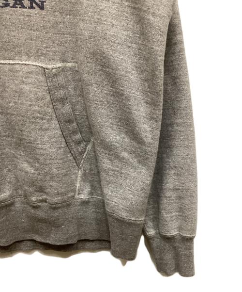 BUZZ RICKSON'S（バズリクソンズ）Buzz Rickson's (バズリクソンズ) プリントパーカー グレー サイズ:Lの古着・服飾アイテム