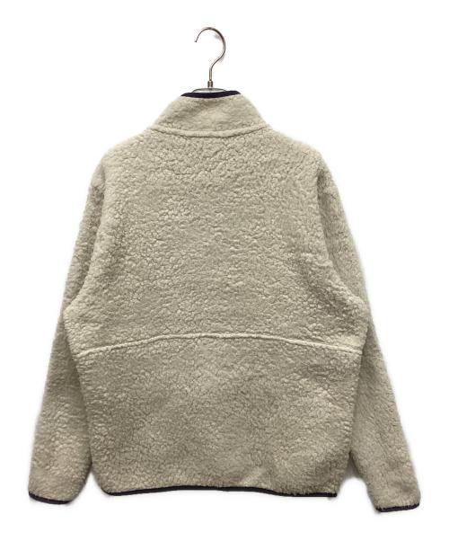 Patagonia（パタゴニア）Patagonia (パタゴニア) Retro Pile Fleece Marsupial Pullover アイボリー サイズ:Lの古着・服飾アイテム