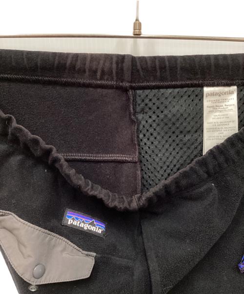 Patagonia（パタゴニア）Patagonia (パタゴニア) Synchilla Snap-T Pants/シンチラスナップtティーパンツ ブラック サイズ:XSの古着・服飾アイテム