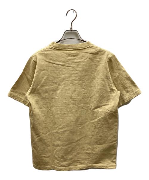 JACKMAN（ジャックマン）jackman (ジャックマン) Dotsume Pocket T-Shirt イエロー サイズ:Sの古着・服飾アイテム