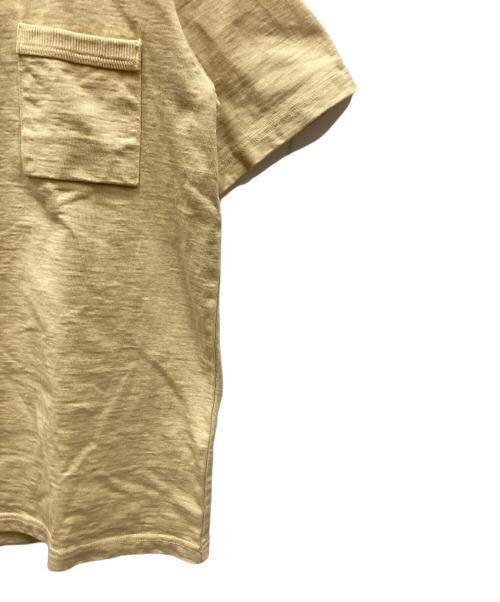 JACKMAN（ジャックマン）jackman (ジャックマン) Dotsume Pocket T-Shirt イエロー サイズ:Sの古着・服飾アイテム