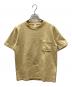 jackman（ジャックマン）の古着「Dotsume Pocket T-Shirt」｜イエロー