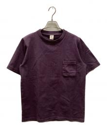 JACKMAN（ジャックマン）の古着「Dotsume Pocket T-Shirt」｜パープル